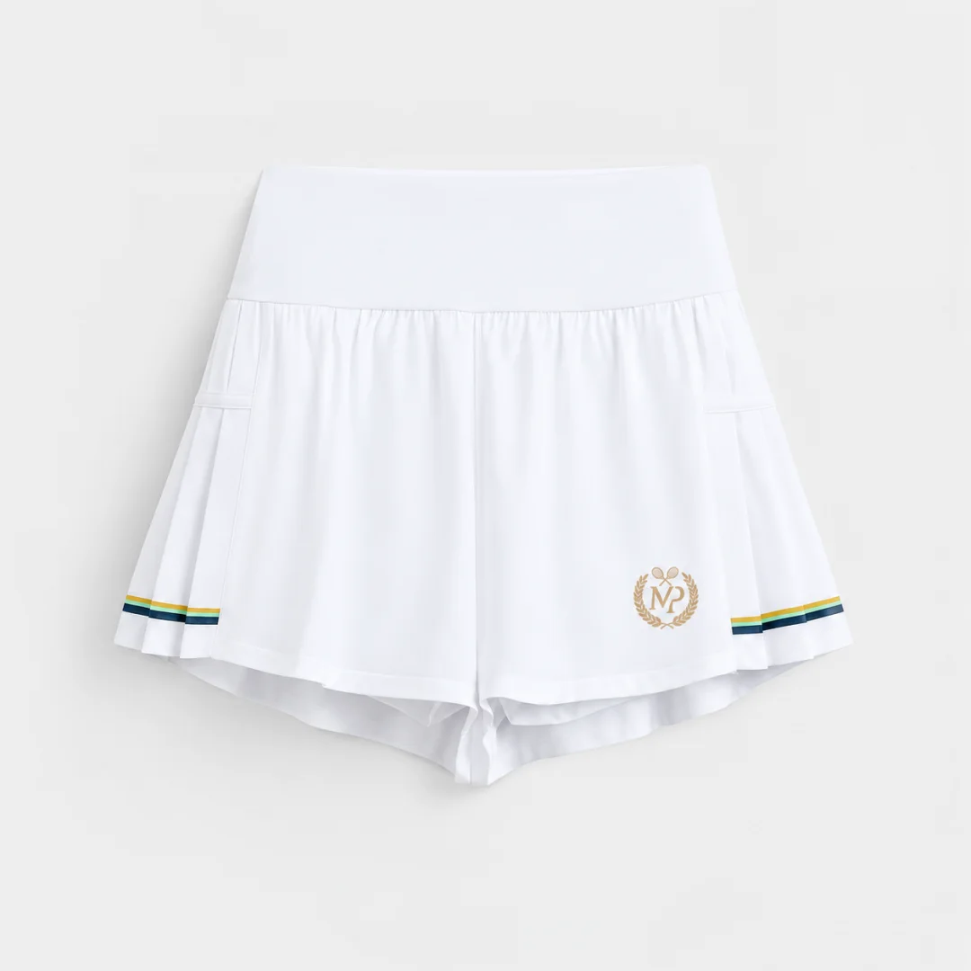 Set áo polo quần giả váy SY093+SY086 - Ảnh 7